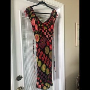 Vintage Betsy Johnson fruit dress